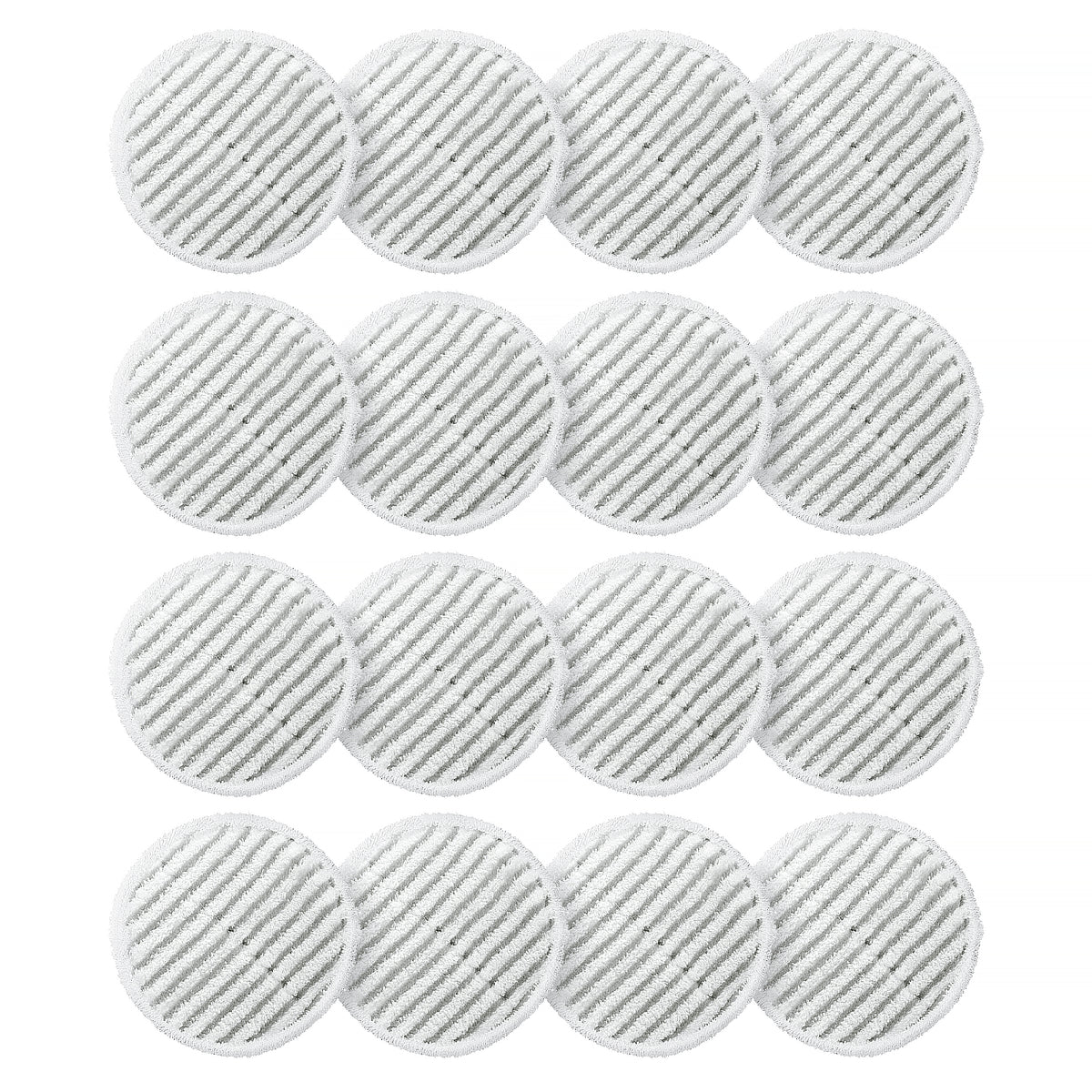 AIR U+ 16 Pack Steam Mop Replacement Pads for Shark Steam & Scrub Mop, Washable Steam Mop Pads for Sealed Floor, Compatible with Shark 8201 S8001 S7001 S7201 S7000 Steam Mop Replacement Parts