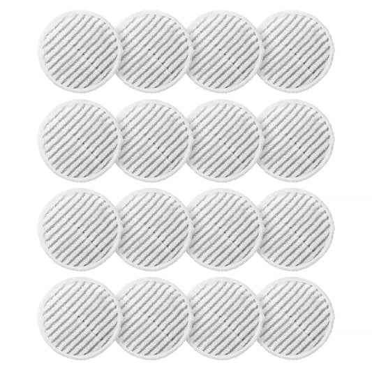 AIR U+ 16 Pack Steam Mop Replacement Pads for Shark Steam & Scrub Mop, Washable Steam Mop Pads for Sealed Floor, Compatible with Shark 8201 S8001 S7001 S7201 S7000 Steam Mop Replacement Parts